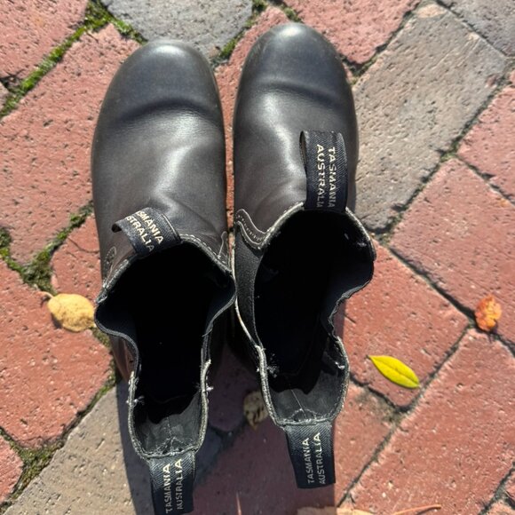 Blundstone 1448 Women's Classic Chelsea Rustic Black Leather Boots - Picture 5 of 8